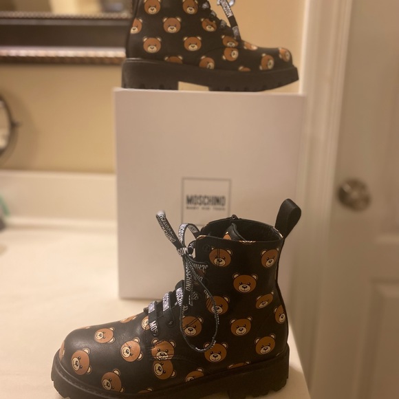 Authentic Moschino Bear Boots (sold separately) - Picture 3 of 4